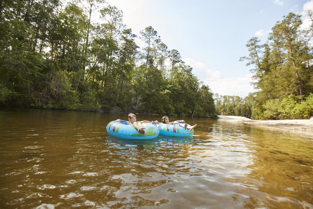 Coldwater Creek Tubing Navarre Beach Florida's Panhandle