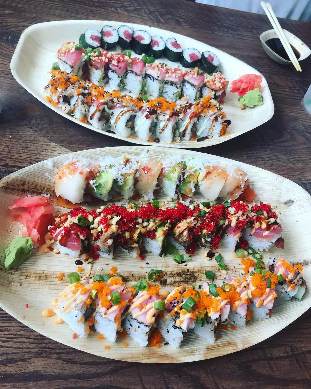 Photo of sushi rolls from The Slippery Mermaid-Wellness