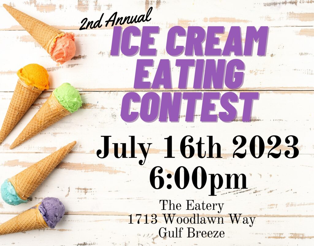 2nd Annual Turtle Roll Ice Cream Eating Contest at the Eatery Navarre